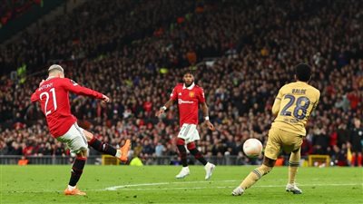 شاهد أهداف مباراة مانشستر يونايتد وبرشلونة اليوم في الدوري الأوروبي.. سقوط البرسا وتشافي