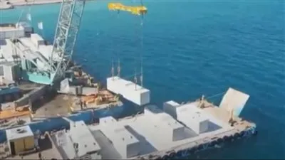 شاهد.. تصوير جوي لأعمال تنفيذ المحطة متعددة الأغراض بميناء سفاجا