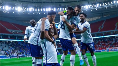 إليكم الآن.. شاهد هدف الهلال الثالث اليوم في شباك الدحيل 