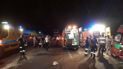 إصابة 6 آشخاص في تصادم سيارة نقل أموال ببورسعيد