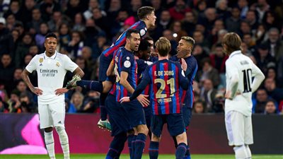 بهدف عكسي.. برشلونة يقهر ريال مدريد وسط جماهيره في ذهاب نصف نهائي كأس ملك إسبانيا