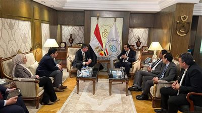 رئيس هيئة الرعاية الصحية يبحث مع السفير البلجيكي تعزيز التعاون