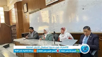 استمرار فعاليات مشروع التنور المجتمعي بكلية التربية بجامعة الفيوم كمتطلب للتخرج 