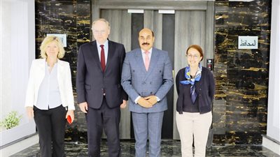 ننشر تفاصيل لقاء  سفير الإتحاد الأوربى بمحافظ أسوان