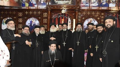 شمامسة جدد لكنيسة الشهيد أبسخيرون والأنبا كاراس ببني سويف