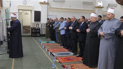 محافظ الجيزة يشهد احتفالية ذكرى ليلة النصف من شعبان بمسجد مصطفى محمود