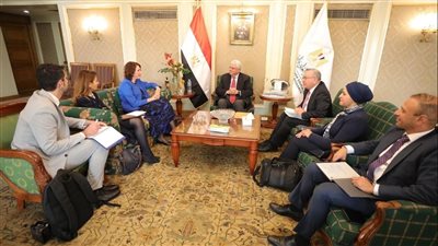 وزير التعليم العالي يبحث آليات التعاون المُشترك مع رئيسة المجلس التنفيذي لليونسكو
