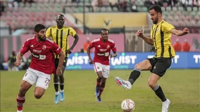 عاجل.. جون أوكلي يسجل الهدف الأول للمقاولون العرب في شباك الأهلي 