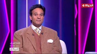 حسن فؤاد ضيف إيمان أبوطالب في بالخط العريض على الحياة