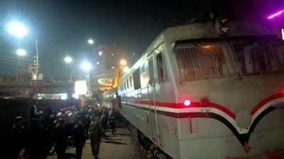 مصرع ربة منزل ونجلتها صطدمهما قطار أثناء عبور السكة الحديد بقليوب