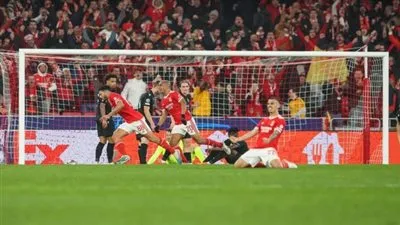بنفيكا يتخطي كلوب بروج ويتأهل إلى ربع نهائي دوري أبطال أوروبا