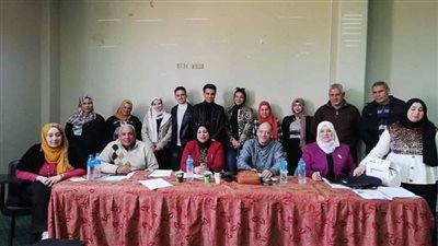 وكيلا مديرية الدقهلية للشباب والرياضة يستقبلان الجهاز الفني للفريق الأول لكرة القدم بنادى بني عبيد الرياضي