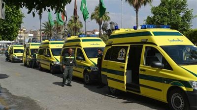 تفاصيل انقلاب سيارة على طريق 