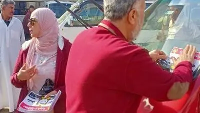 حملة لمتابعة تركيب أسعار تعريفة الركوب على السيارات بالدقهلية 