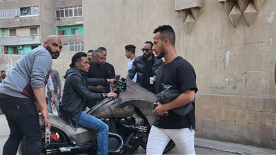 خاص للفجر الفني.. لقطات من كواليس فيلم هارلي بطولة محمد رمضان (صور)