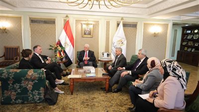 وزير التعليم العالي يلتقي مفوض السياسات العلمية بوزارة الخارجية الألمانية