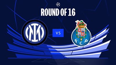 معلق مباراة إنتر ميلان وبورتو اليوم في إياب دور الـ16 بدوري أبطال أوروبا على قناة beIN SPORTS HD