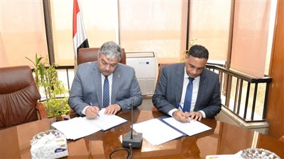 محافظ الدقهلية يوقع بروتوكول تعاون مع رئيس أكاديمية السادات للعلوم الإدارية