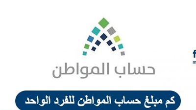 حساب المواطن.. كم مبلغ الدعم للفرد المستقل؟