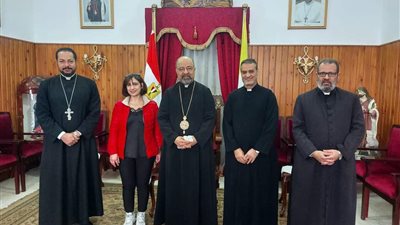 بطريرك الأقباط الكاثوليك يستقبل وفد مؤسسة 