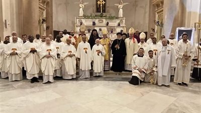 بطريرك الأقباط الكاثوليك يشارك في القداس الاحتفالي بالذكرى العاشرة لتنصيب قداسة البابا فرنسيس
