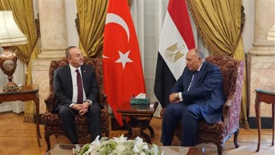 وزير الخارجية التركي يدعو سامح شكري لزيارة أنقرة في رمضان