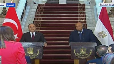 عاجل.. سامح شكري: كل المجالات مفتوحة في تطوير العلاقات مع تركيا