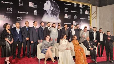 إلهام شاهين لـ أنغام:  أسعدتينا بليلة طرب رائعة في ليلة صوت مصر 