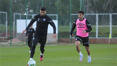 بيراميدز يختتم استعداداته لمواجهة الجيش الملكي بكأس الكونفدرالية 