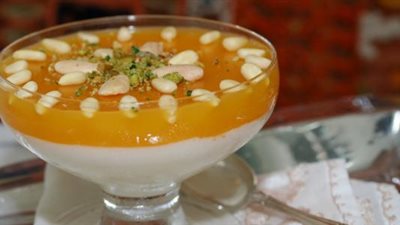 حلويات رمضان.. طريقة عمل مهلبية قمر الدين