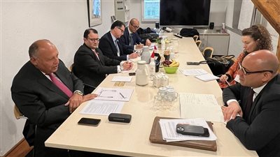 تفاصيل لقاء سامح شكري والسكرتير التنفيذي لاتفاقية الأمم المتحدة لتغير المناخ