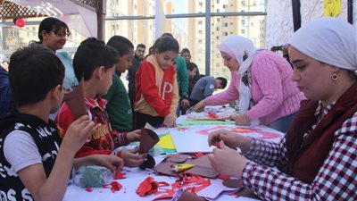 التضامن تطلق أكبر قوافلها التنموية لسكان مشروع السكن البديل بمنطقة الخيالة 