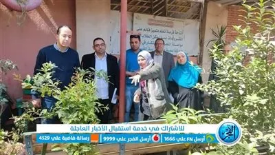 مستشار مادة التربية الزراعية بوزارة التعليم يتفقد مشاتل مدارس الفيوم