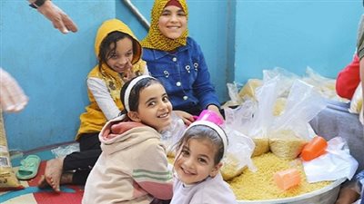 “أبو رجوان القبلي”.. قصة قرية جمعت أكبر “شنطة رمضانية” في الجيزة 