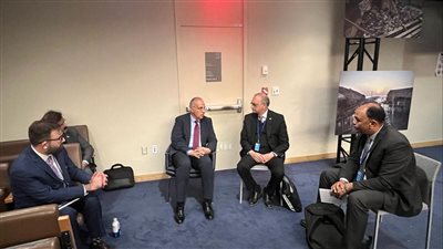 وزير الري يلتقى وزراء المياه بدولتي باكستان وألمانيا 