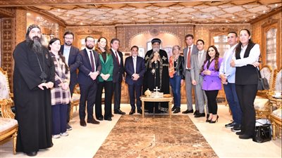 البابا تواضروس لـ وفد فرنسي: وجود المسيحيين في المنطقة يحفظها من الصراعات