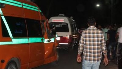 إصابة 4 أشخاص من أسرة واحدة إثر تصادم سيارتين بوادي النطرون