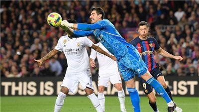 عاجل.. حسم مصير كورتوا من كلاسيكو ريال مدريد وبرشلونة بكأس الملك