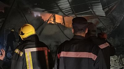 السيطرة على حريق اندلع بمصنع الفوم بأبو زعبل