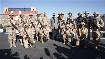 عاجل.. السيسي: سعيد بوجودي وسط أبنائي من مقاتلي القوات المسلحة