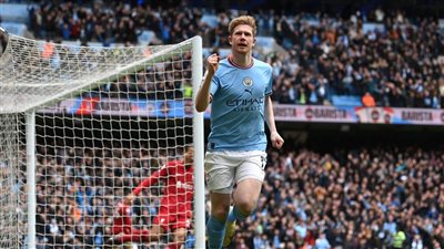 عاجل.. دي بروين يسجل الهدف الثاني لمانشستر سيتي في شباك ليفربول 