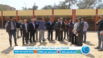 محافظ الجيزة يتابع أعمال التطوير الجارية بالمحاور الجديدة