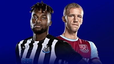 موعد مباراة وست هام ضد نيوكاسل يونايتد اليوم الأربعاء 5/4/2023 في الدوري الإنجليزي الممتاز والقناة الناقلة