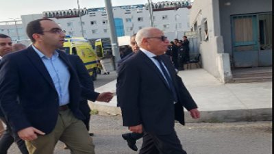 محافظ بورسعيد يصل الإسماعيلية لمتابعة إجراءات دفن مدير الأمن