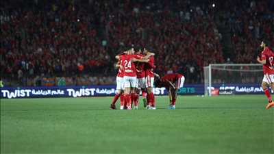 صور مباراة الأهلي وغزل المحلة في الدوري المصري بكاميرا الفجر الرياضي