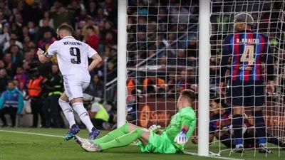 شاهد أهداف مباراة برشلونة ضد ريال مدريد اليوم الأربعاء 5/4/2023 في كأس ملك إسبانيا.. هاتريك بنزيما