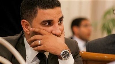 مصطفى ثابت يعزي الزميل محمد مسعود في وفاة زوج شقيقته