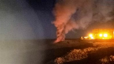 السيطرة على حريق كبير بالصداقة الجديدة بأسوان