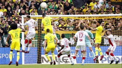 هدف مصطفي محمد اليوم في الدوري الفرنسي