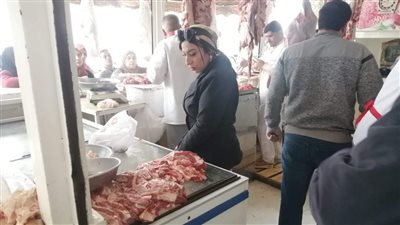 رئيس ميت سلسيل بالدقهلية يفتتح خامس منفذ لبيع اللحوم 
